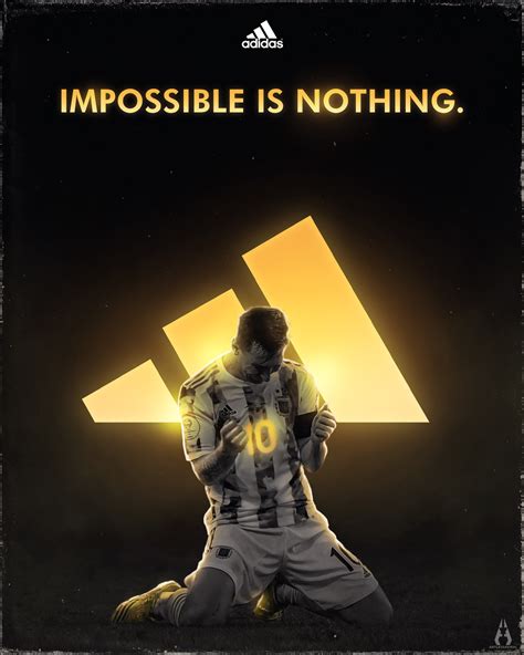 adidas impossible is nothing messi.